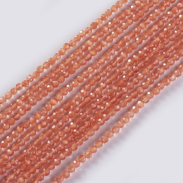 PandaHall Glass Beads Strands, Faceted, Round, Chocolate, 2x2mm, Hole: 0.4mm, about 193~197pcs/strand, 14.17 inch~15.51 inch(36~39.4cm)..., Brown
PandaHall Glass Beads Strands, Faceted, Round, Chocolate, 2x2mm, Hole: 0.4mm, about 193~197pcs/strand, 14.17 inch~15.51 inch(36~39.4cm)..., Brown