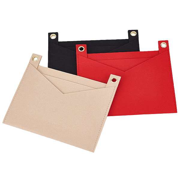 PandaHall WADORN 3Pcs 3 Colors Felt Bags Organizer Insert, Mini Envelope Handbag Shaper Premium Felt, with Iron Grommets, Mixed Color..., Multicolor
PandaHall WADORN 3Pcs 3 Colors Felt Bags Organizer Insert, Mini Envelope Handbag Shaper Premium Felt, with Iron Grommets, Mixed Color..., Multicolor