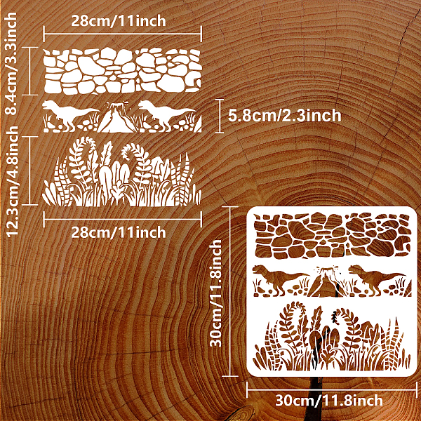 PandaHall PET Hollow Out Drawing Painting Stencils, for DIY Scrapbook, Photo Album, Others, 30x30cm Plastic Others
PandaHall PET Hollow Out Drawing Painting Stencils, for DIY Scrapbook, Photo Album, Others, 30x30cm Plastic Others