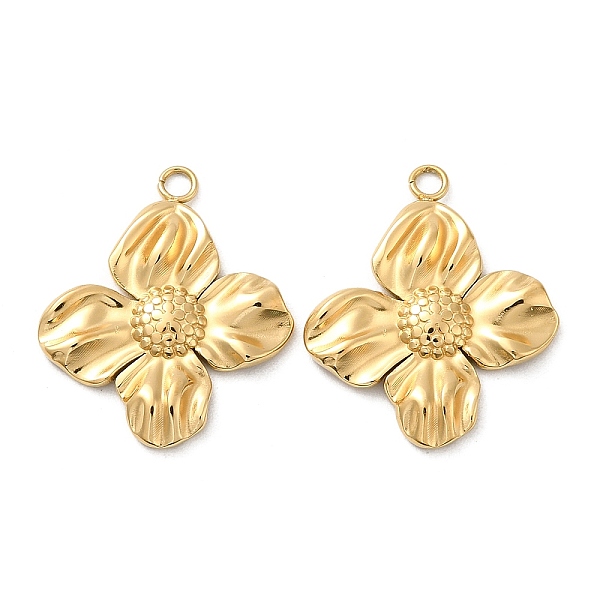 PandaHall Ion Plating(IP) 316L Surgical Stainless Steel Pendants, Flower Charm, Real 18K Gold Plated, 21x18x2mm, Hole: 1.8mm 316L Surgical...
PandaHall Ion Plating(IP) 316L Surgical Stainless Steel Pendants, Flower Charm, Real 18K Gold Plated, 21x18x2mm, Hole: 1.8mm 316L Surgical...