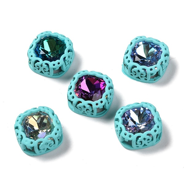 PandaHall Sew on Rhinestone, Glass Rhinestone, with Brass Findings, Garments Accessories, Squre, Mixed Color, Cyan, 12.5x12.5x6.3mm Glass...
PandaHall Sew on Rhinestone, Glass Rhinestone, with Brass Findings, Garments Accessories, Squre, Mixed Color, Cyan, 12.5x12.5x6.3mm Glass...