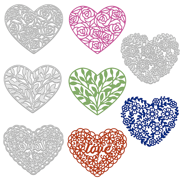 PandaHall GLOBLELAND 4Pcs 4 Style Carbon Steel Cutting Dies Stencils, for DIY Scrapbooking/Photo Album, Decorative Embossing DIY Paper Card...
PandaHall GLOBLELAND 4Pcs 4 Style Carbon Steel Cutting Dies Stencils, for DIY Scrapbooking/Photo Album, Decorative Embossing DIY Paper Card...