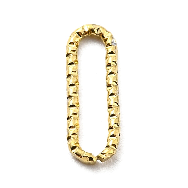 PandaHall 304 Stainless Steel Linking Rings, Textured, Oval, Real 14K Gold Plated, 11.5x4x1mm, Inner Diameter: 2x9.5mm 304 Stainless Steel...
PandaHall 304 Stainless Steel Linking Rings, Textured, Oval, Real 14K Gold Plated, 11.5x4x1mm, Inner Diameter: 2x9.5mm 304 Stainless Steel...