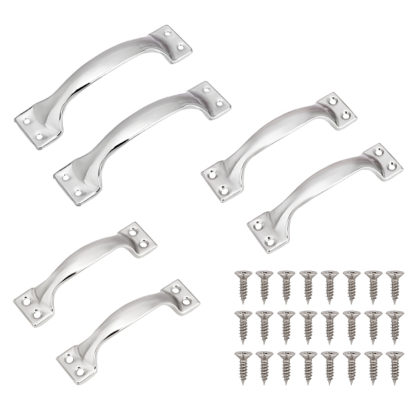 PandaHall UNICRAFTALE 6 Sets Stainless Steel Arch Drawer Handles Cabinets Handles Pull Handle for Screen Doors and Drawers with Screw...
PandaHall UNICRAFTALE 6 Sets Stainless Steel Arch Drawer Handles Cabinets Handles Pull Handle for Screen Doors and Drawers with Screw...