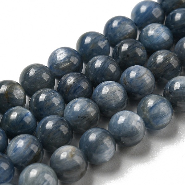 PandaHall Natural Kyanite/Cyanite/Disthene Round Beads Strands, 6mm, Hole: 1mm, about 63pcs/strand, 15.5 inch Kyanite Round
PandaHall Natural Kyanite/Cyanite/Disthene Round Beads Strands, 6mm, Hole: 1mm, about 63pcs/strand, 15.5 inch Kyanite Round