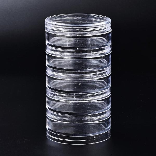 PandaHall Polystyrene Bead Storage Containers, with 5 Compartments Organizer Boxes, for Jewelry Beads Small Accessories, Column, Clear...
PandaHall Polystyrene Bead Storage Containers, with 5 Compartments Organizer Boxes, for Jewelry Beads Small Accessories, Column, Clear...