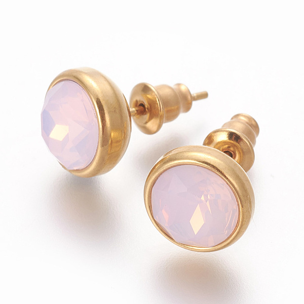 PandaHall 304 Stainless Steel Ear Studs, with Cubic Zirconia, Ion Plating (IP), Flat Round, Golden, Thistle, 10x17mm, Pin: 0.7mm Cubic..., Purple
PandaHall 304 Stainless Steel Ear Studs, with Cubic Zirconia, Ion Plating (IP), Flat Round, Golden, Thistle, 10x17mm, Pin: 0.7mm Cubic..., Purple