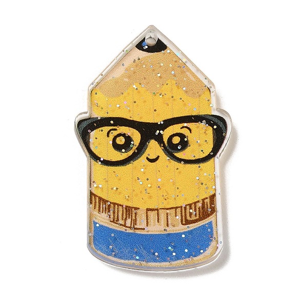 PandaHall Graduation Theme Acrylic Pendants, Pencil, 46x27x2mm, Hole: 1.6mm Acrylic Pencil
PandaHall Graduation Theme Acrylic Pendants, Pencil, 46x27x2mm, Hole: 1.6mm Acrylic Pencil