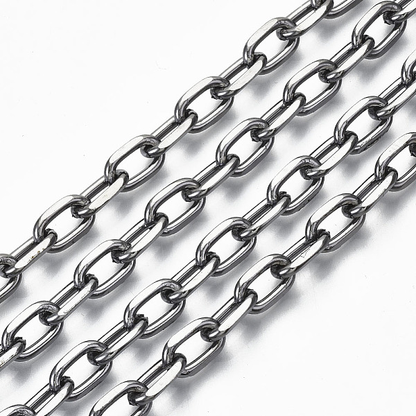 PandaHall Unwelded Iron Paperclip Chains, Drawn Elongated Cable Chains, with Spool, Gunmetal, 9.6x5.8x1.5mm, about 32.8 Feet(10m)/roll Iron
PandaHall Unwelded Iron Paperclip Chains, Drawn Elongated Cable Chains, with Spool, Gunmetal, 9.6x5.8x1.5mm, about 32.8 Feet(10m)/roll Iron