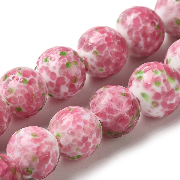 PandaHall Lampwork Beads Strands, Round, Pale Violet Red, 12mm, Hole: 2mm, about 45pcs/strand, 19.09''(48.5cm) Lampwork Round
PandaHall Lampwork Beads Strands, Round, Pale Violet Red, 12mm, Hole: 2mm, about 45pcs/strand, 19.09''(48.5cm) Lampwork Round