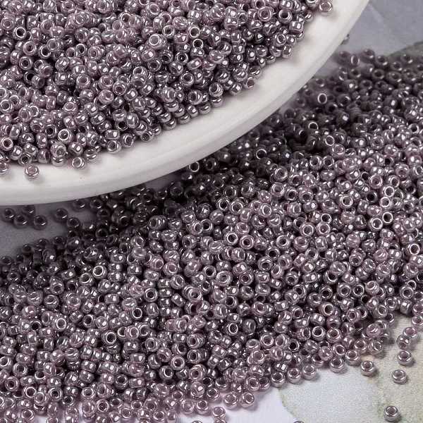 PandaHall MIYUKI Round Rocailles Beads, Japanese Seed Beads, (RR437) Opaque Mauve Luster, 15/0, 1.5mm, Hole: 0.7mm, about 250000pcs/pound..., Purple
PandaHall MIYUKI Round Rocailles Beads, Japanese Seed Beads, (RR437) Opaque Mauve Luster, 15/0, 1.5mm, Hole: 0.7mm, about 250000pcs/pound..., Purple