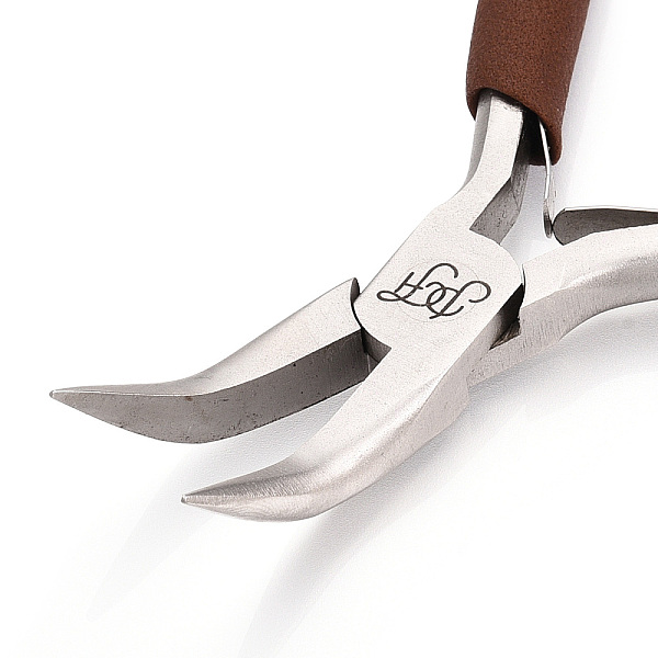 PandaHall Steel Jewelry Pliers, Bent Nose Plier, with Plastic Handle, Saddle Brown, 11.5x8.5x1cm Steel
PandaHall Steel Jewelry Pliers, Bent Nose Plier, with Plastic Handle, Saddle Brown, 11.5x8.5x1cm Steel