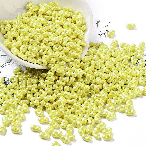 PandaHall Spray Painted Opaque Acrylic Beads, Peanut, Yellow, 6.5x4x3mm, Hole: 1.2mm, about 10000pcs/500g Acrylic Peanut Yellow
PandaHall Spray Painted Opaque Acrylic Beads, Peanut, Yellow, 6.5x4x3mm, Hole: 1.2mm, about 10000pcs/500g Acrylic Peanut Yellow