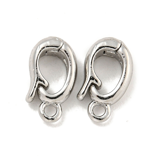 PandaHall Brass Enhancer Shortener Pendant Bails, Hinged Bails, with Loops, Platinum, 10x6x3mm, Hole: 1.2mm Brass
PandaHall Brass Enhancer Shortener Pendant Bails, Hinged Bails, with Loops, Platinum, 10x6x3mm, Hole: 1.2mm Brass