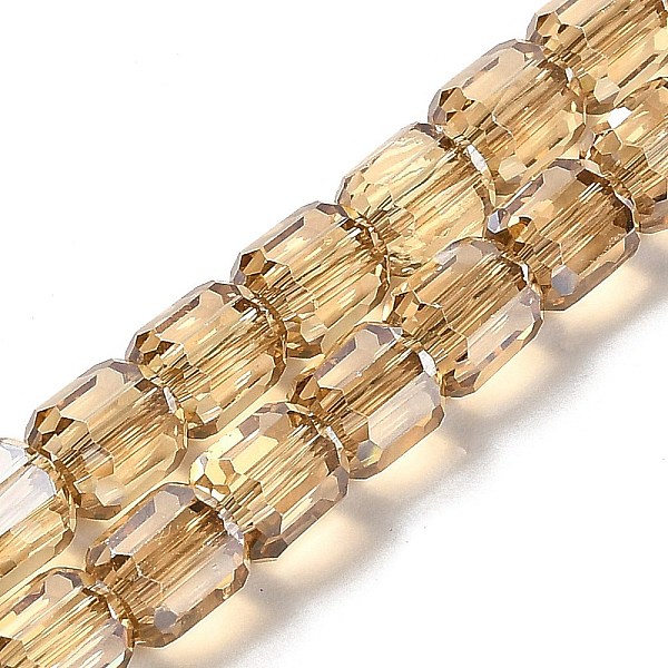 PandaHall Electroplate Glass Beads Strands, Faceted, Column, Moccasin, 6x6.5mm, Hole: 1mm, about 72pcs/strand, 20.87''(53cm) Glass Column..., Orange
PandaHall Electroplate Glass Beads Strands, Faceted, Column, Moccasin, 6x6.5mm, Hole: 1mm, about 72pcs/strand, 20.87''(53cm) Glass Column..., Orange