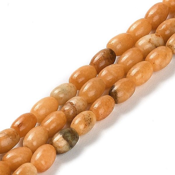 PandaHall Natural Dolomite Beads Strands, Dyed, Rice, Orange, 5.5~6x4.5mm, Hole: 1mm, about 68~69pcs/strand, 15.94~16.22 inch(40.5~41.2cm)...
PandaHall Natural Dolomite Beads Strands, Dyed, Rice, Orange, 5.5~6x4.5mm, Hole: 1mm, about 68~69pcs/strand, 15.94~16.22 inch(40.5~41.2cm)...