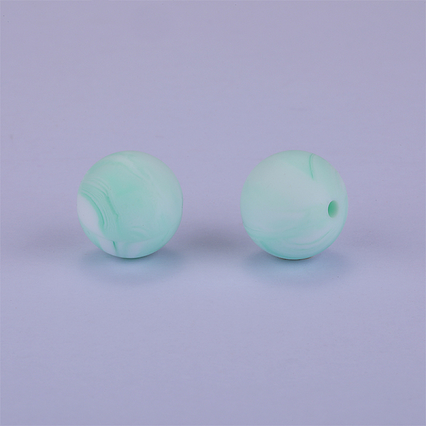 PandaHall Round Silicone Focal Beads, Chewing Beads For Teethers, DIY Nursing Necklaces Making, Mint Cream, 15mm, Hole: 2mm Silicone Round
PandaHall Round Silicone Focal Beads, Chewing Beads For Teethers, DIY Nursing Necklaces Making, Mint Cream, 15mm, Hole: 2mm Silicone Round