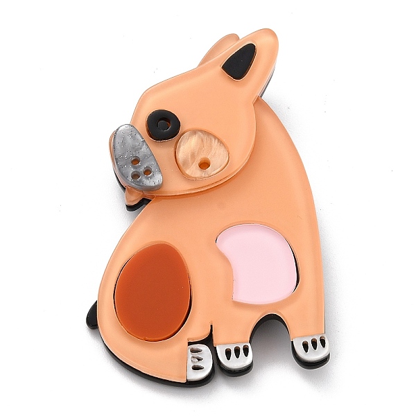 PandaHall Bull Terrier Dog Brooch, Animal Acrylic Safety Lapel Pin for Backpack Clothes, Light Salmon, 65x43x9mm, Pin:0.6mm Acrylic Dog
PandaHall Bull Terrier Dog Brooch, Animal Acrylic Safety Lapel Pin for Backpack Clothes, Light Salmon, 65x43x9mm, Pin:0.6mm Acrylic Dog