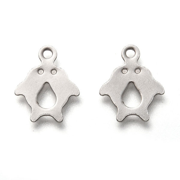 PandaHall 201 Stainless Steel Charms, Laser Cut, Penguin, Stainless Steel Color, 12.5x10x0.7mm, Hole: 1.4mm 201 Stainless Steel Penguin
PandaHall 201 Stainless Steel Charms, Laser Cut, Penguin, Stainless Steel Color, 12.5x10x0.7mm, Hole: 1.4mm 201 Stainless Steel Penguin