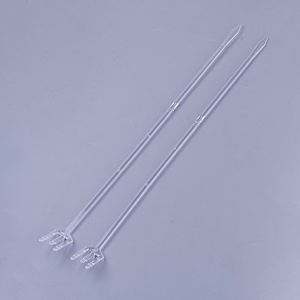 PandaHall Plastic Floral Picks, Cardette Card Holder, Wedding Party Decoration, Clear, 310x20.2x1.8mm, about 80pcs/bag Plastic Clear
PandaHall Plastic Floral Picks, Cardette Card Holder, Wedding Party Decoration, Clear, 310x20.2x1.8mm, about 80pcs/bag Plastic Clear