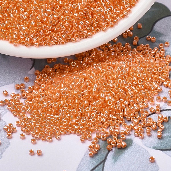 PandaHall MIYUKI Delica Beads, Cylinder, Japanese Seed Beads, 11/0, (DB1563) Opaque Mandarin Luster, 1.3x1.6mm, Hole: 0.8mm, about..., Orange
PandaHall MIYUKI Delica Beads, Cylinder, Japanese Seed Beads, 11/0, (DB1563) Opaque Mandarin Luster, 1.3x1.6mm, Hole: 0.8mm, about..., Orange