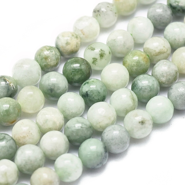 PandaHall Natural Myanmar Jade/Burmese Jade Beads Strands, Round, 6mm, Hole: 0.5mm, about 66pcs/Strand, 15.75 inch(40cm) Myanmar Jade Round
PandaHall Natural Myanmar Jade/Burmese Jade Beads Strands, Round, 6mm, Hole: 0.5mm, about 66pcs/Strand, 15.75 inch(40cm) Myanmar Jade Round