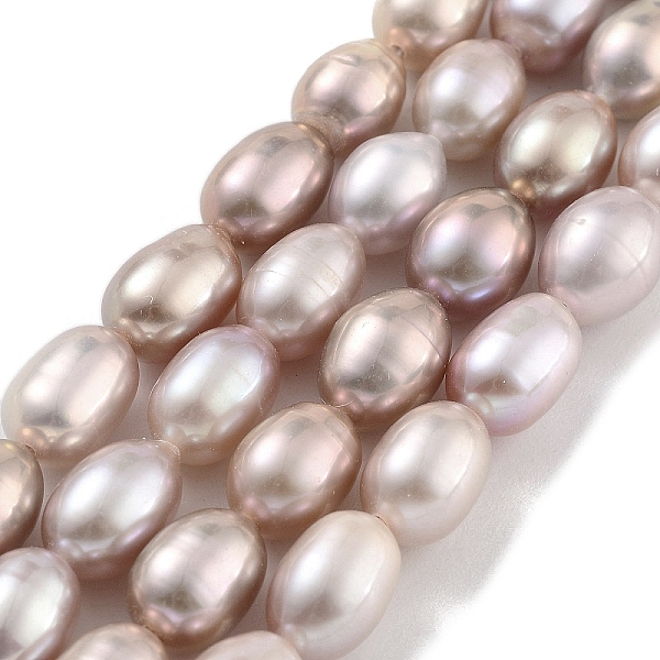 PandaHall Natural Cultured Freshwater Pearl Beads Strands, Rice, Grade 5A, Thistle, 7~8mm, Hole: 0.6mm, about 21~22pcs/strand, 6.89''~7.09''..., Purple
PandaHall Natural Cultured Freshwater Pearl Beads Strands, Rice, Grade 5A, Thistle, 7~8mm, Hole: 0.6mm, about 21~22pcs/strand, 6.89''~7.09''..., Purple