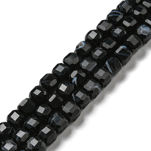 PandaHall Natural Black Agate Beads Strands, Faceted, Cube, 5~5.5x5~5.5x5~5.5mm, Hole: 1.2mm, about 77pcs/strand, 15.16~15.24 inch...
PandaHall Natural Black Agate Beads Strands, Faceted, Cube, 5~5.5x5~5.5x5~5.5mm, Hole: 1.2mm, about 77pcs/strand, 15.16~15.24 inch...