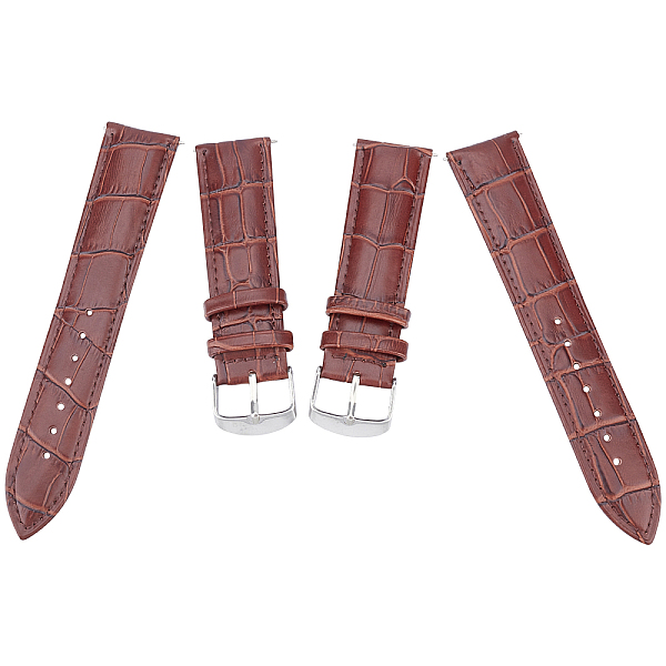 PandaHall Gorgecraft Leather Watch Bands, with Stainless Steel Clasps, Saddle Brown, 88x22x2mm, 124x20x2mm Leather
PandaHall Gorgecraft Leather Watch Bands, with Stainless Steel Clasps, Saddle Brown, 88x22x2mm, 124x20x2mm Leather