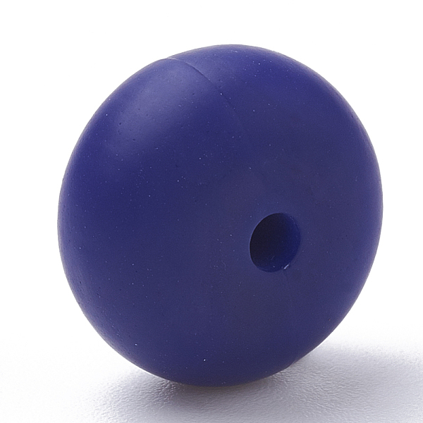 PandaHall Food Grade Eco-Friendly Silicone Beads, Chewing Beads For Teethers, DIY Nursing Necklaces Making, Rondelle, Dark Blue, 14x8mm...
PandaHall Food Grade Eco-Friendly Silicone Beads, Chewing Beads For Teethers, DIY Nursing Necklaces Making, Rondelle, Dark Blue, 14x8mm...