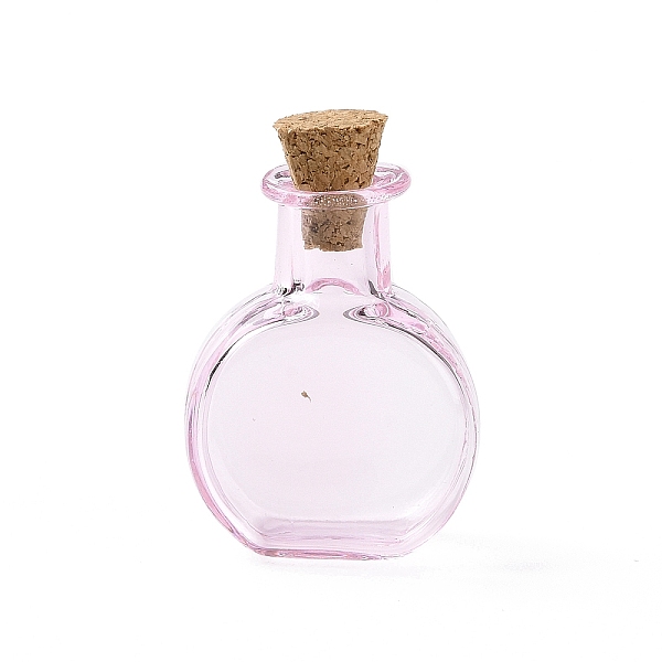PandaHall Flat Round Miniature Glass Bottles, with Cork Stoppers, Empty Wishing Bottles, for Dollhouse Accessories, Jewelry Making, Pearl...
PandaHall Flat Round Miniature Glass Bottles, with Cork Stoppers, Empty Wishing Bottles, for Dollhouse Accessories, Jewelry Making, Pearl...