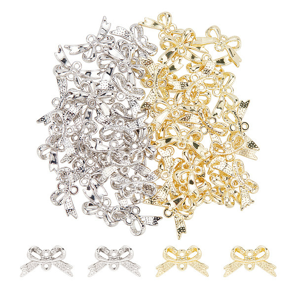 PandaHall DICOSMETIC 48Pcs 2 Colors Bowknot Link Charm Butterfly Bowknot Charm Bow Tie Pendant Golden Bow Connector with Double Loop Alloy...
PandaHall DICOSMETIC 48Pcs 2 Colors Bowknot Link Charm Butterfly Bowknot Charm Bow Tie Pendant Golden Bow Connector with Double Loop Alloy...