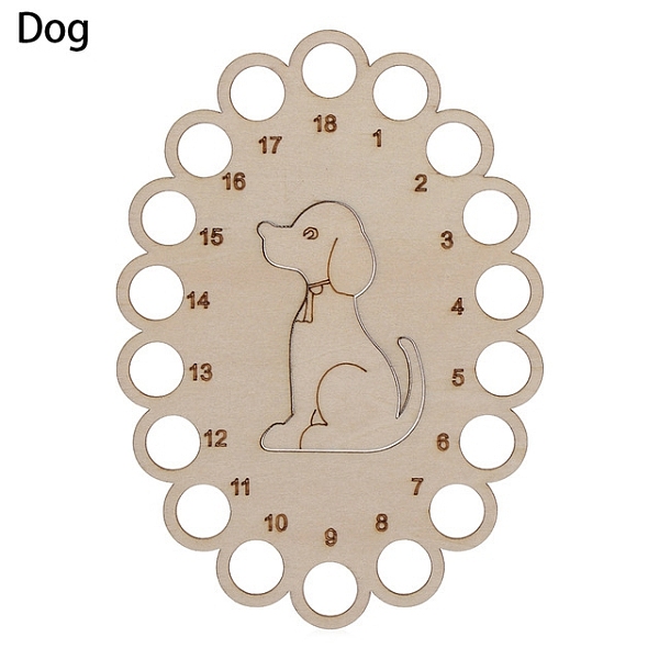 PandaHall Wooden Embroidery Thread Plate, Cross Stitch Threading Board Tools, Oval, Dog, 15x10.6cm Wood Dog
PandaHall Wooden Embroidery Thread Plate, Cross Stitch Threading Board Tools, Oval, Dog, 15x10.6cm Wood Dog