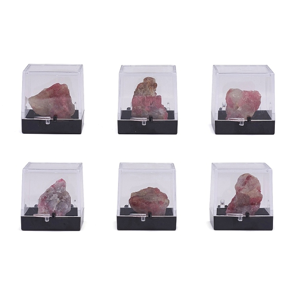 PandaHall Nuggets Natural Tourmaline, Rough Raw Stone Home Display Decorations, with Packing Box, 13~34x5~27x5~27mm, 6pcs/box Tourmaline...
PandaHall Nuggets Natural Tourmaline, Rough Raw Stone Home Display Decorations, with Packing Box, 13~34x5~27x5~27mm, 6pcs/box Tourmaline...