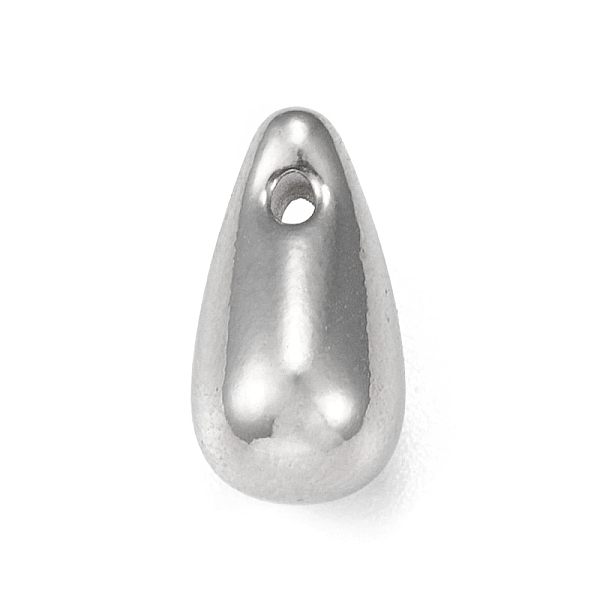 PandaHall 304 Stainless Steel Charms, Teardop Charm, Stainless Steel Color, 11.5x6mm, Hole: 1.2mm 304 Stainless Steel Teardrop
PandaHall 304 Stainless Steel Charms, Teardop Charm, Stainless Steel Color, 11.5x6mm, Hole: 1.2mm 304 Stainless Steel Teardrop
