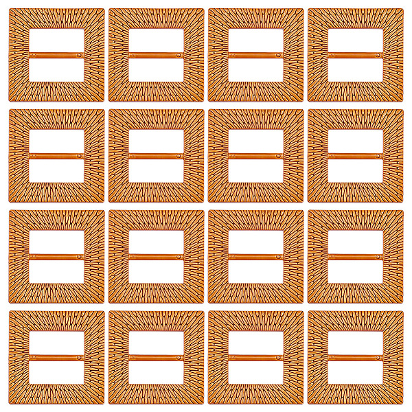 PandaHall Plastic Buckles, for Webbing, Strapping Bags, Garment Accessories, Square, 71x72x5mm, 12pcs/box Plastic Square Brown
PandaHall Plastic Buckles, for Webbing, Strapping Bags, Garment Accessories, Square, 71x72x5mm, 12pcs/box Plastic Square Brown