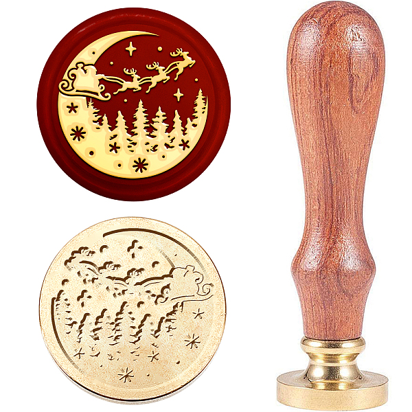 PandaHall Christmas Theme Wax Seal Stamp Set, Sealing Wax Stamp Solid Brass Head with Wooden Handle, for Envelopes Invitations, Gift Card...
PandaHall Christmas Theme Wax Seal Stamp Set, Sealing Wax Stamp Solid Brass Head with Wooden Handle, for Envelopes Invitations, Gift Card...
