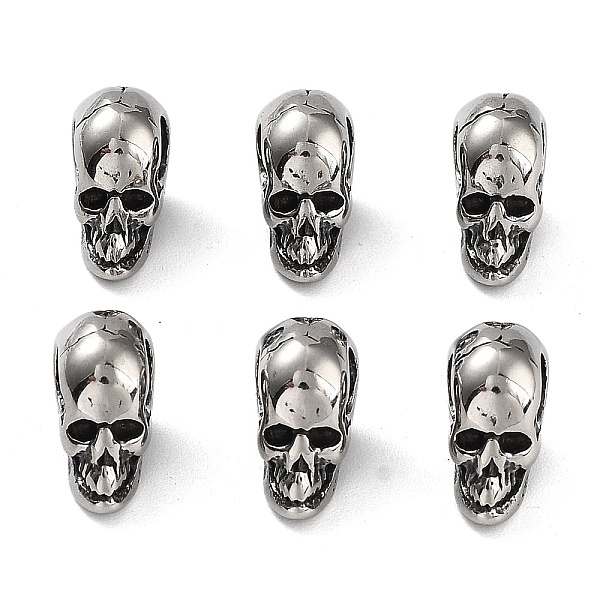 PandaHall 316 Surgical Stainless Steel Beads, Skull, Antique Silver, 10.5x5x8mm, Hole: 3.6mm 316 Surgical Stainless Steel Skull
PandaHall 316 Surgical Stainless Steel Beads, Skull, Antique Silver, 10.5x5x8mm, Hole: 3.6mm 316 Surgical Stainless Steel Skull