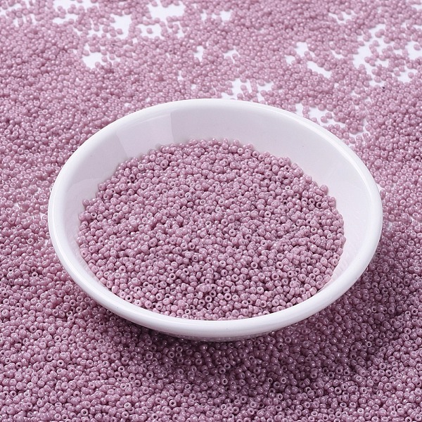 PandaHall MIYUKI Round Rocailles Beads, Japanese Seed Beads, (RR599) Opaque Antique Rose Luster, 11/0, 2x1.3mm, Hole: 0.8mm, about..., Pink
PandaHall MIYUKI Round Rocailles Beads, Japanese Seed Beads, (RR599) Opaque Antique Rose Luster, 11/0, 2x1.3mm, Hole: 0.8mm, about..., Pink