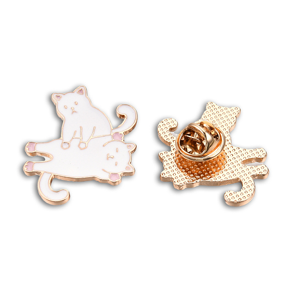 PandaHall Cat Shape Enamel Pin, Light Gold Plated Alloy Animal Badge for Backpack Clothes, Nickel Free & Lead Free, Pink, 28x25mm...
PandaHall Cat Shape Enamel Pin, Light Gold Plated Alloy Animal Badge for Backpack Clothes, Nickel Free & Lead Free, Pink, 28x25mm...