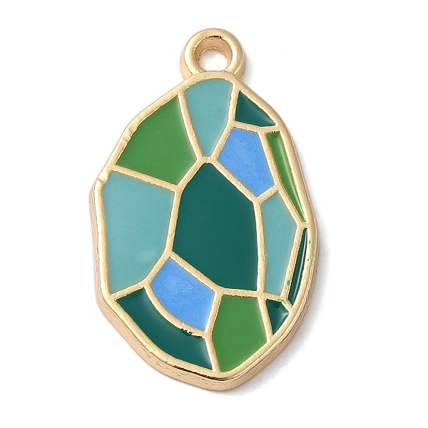 PandaHall Zinc Alloy Enamel Pendants, Golden, Oval Charm, Green, 29x17x2mm, Hole: 3mm Alloy+Enamel Oval Green
PandaHall Zinc Alloy Enamel Pendants, Golden, Oval Charm, Green, 29x17x2mm, Hole: 3mm Alloy+Enamel Oval Green
