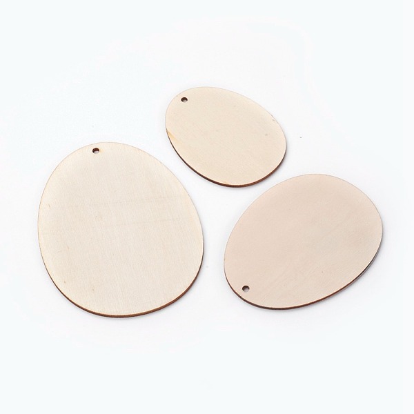PandaHall Undyed Wood Big Pendants, Oval, Navajo White, 79.5~119.5x61~91x2.5mm, Hole: 4mm Wood Oval Orange
PandaHall Undyed Wood Big Pendants, Oval, Navajo White, 79.5~119.5x61~91x2.5mm, Hole: 4mm Wood Oval Orange