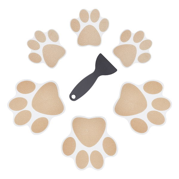 PandaHall PEVA Adhesive Non-Slip Bathtub Stickers, with Plastic Scraper, Bathroom Accessories, Footprints, Saddle Brown, 111x127x1mm Plastic
PandaHall PEVA Adhesive Non-Slip Bathtub Stickers, with Plastic Scraper, Bathroom Accessories, Footprints, Saddle Brown, 111x127x1mm Plastic
