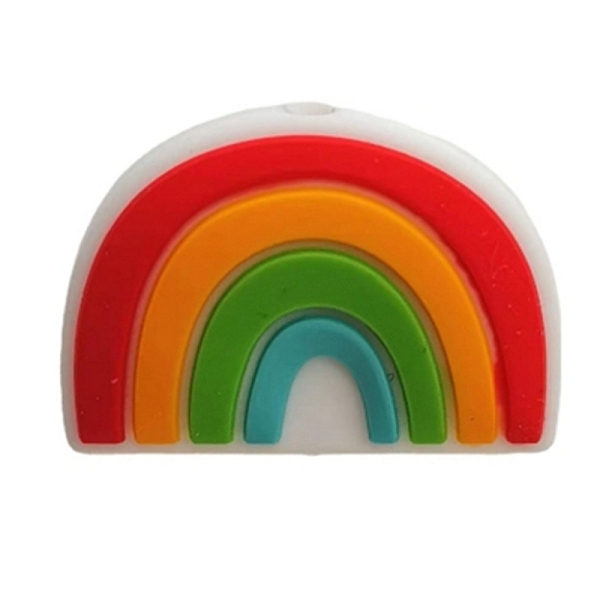 PandaHall Silicone Beads, For Teethers, Rainbow Shaped, Red, 18x25x9mm, Hole: 2mm Silicone Rainbow Red
PandaHall Silicone Beads, For Teethers, Rainbow Shaped, Red, 18x25x9mm, Hole: 2mm Silicone Rainbow Red