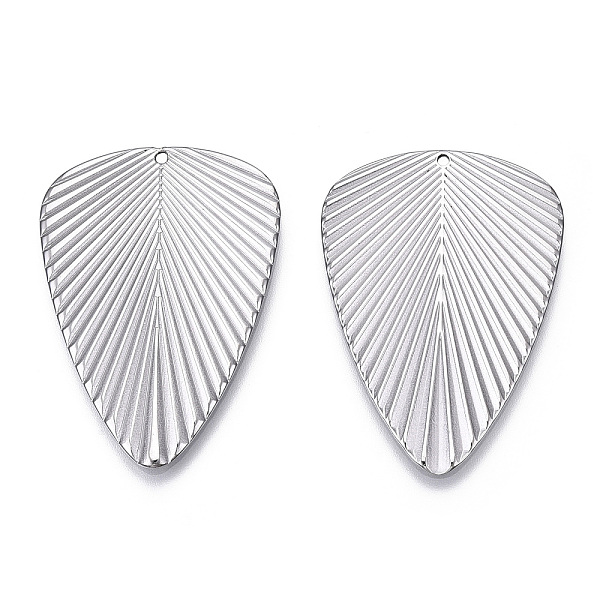 PandaHall 304 Stainless Steel Pendants, Leaf Charm, Stainless Steel Color, 46x32.5x1.5mm, Hole: 1.5mm 304 Stainless Steel Leaf
PandaHall 304 Stainless Steel Pendants, Leaf Charm, Stainless Steel Color, 46x32.5x1.5mm, Hole: 1.5mm 304 Stainless Steel Leaf