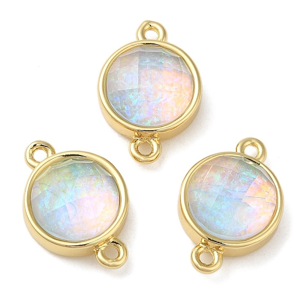 PandaHall Synthetic Opal Connector Charms, Rack Plating Brass Flat Round Links, Golden, Champagne Yellow, 17.5x11.5x6mm, Hole: 1.4mm Brass...
PandaHall Synthetic Opal Connector Charms, Rack Plating Brass Flat Round Links, Golden, Champagne Yellow, 17.5x11.5x6mm, Hole: 1.4mm Brass...