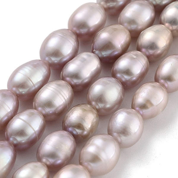 PandaHall Natural Cultured Freshwater Pearl Beads Strands, Rice, Grade 3A+, Thistle, 6~7mm, Hole: 0.6mm, about 18~20pcs/strand..., Purple
PandaHall Natural Cultured Freshwater Pearl Beads Strands, Rice, Grade 3A+, Thistle, 6~7mm, Hole: 0.6mm, about 18~20pcs/strand..., Purple
