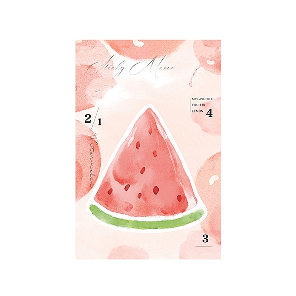 PandaHall 30 Sheets Fruit Theme Paper Memo Pads, Sticky Notes, for Office School Reading, Watermelon, 130x85mm Paper Watermelon
PandaHall 30 Sheets Fruit Theme Paper Memo Pads, Sticky Notes, for Office School Reading, Watermelon, 130x85mm Paper Watermelon