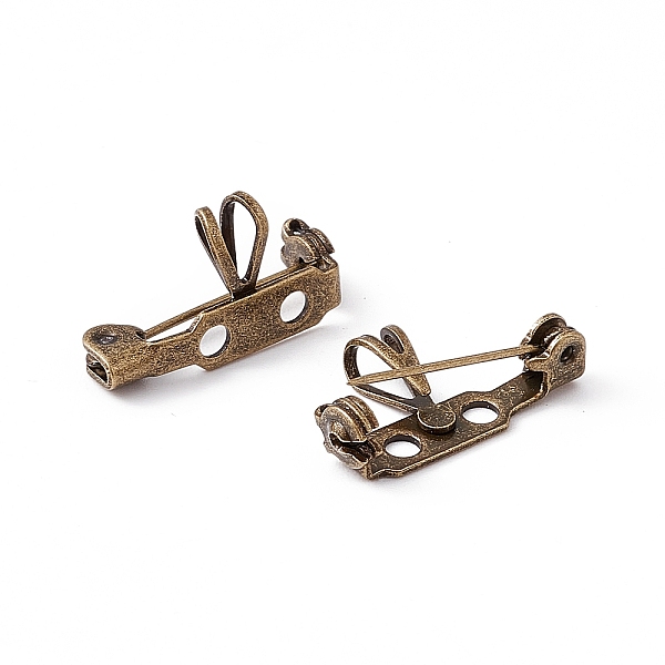 PandaHall Alloy Pendants/Brooches, Back Bar Pins, Antique Bronze, 11.5x20x6mm, Hole: 2mm, Pin: 0.7mm Alloy
PandaHall Alloy Pendants/Brooches, Back Bar Pins, Antique Bronze, 11.5x20x6mm, Hole: 2mm, Pin: 0.7mm Alloy