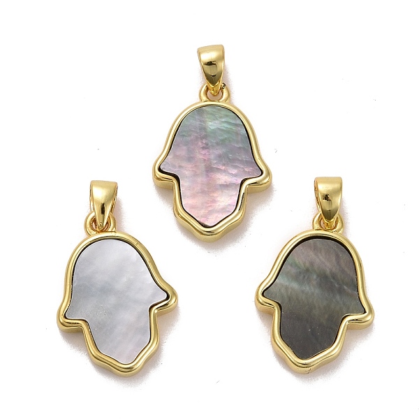PandaHall Natural Black Lip Shell Pendants, with Real 18K Gold Plated Brass Findings, Long-Lasting Plated, Hamsa Hand, 17x12x2.5mm, Hole..., Gray
PandaHall Natural Black Lip Shell Pendants, with Real 18K Gold Plated Brass Findings, Long-Lasting Plated, Hamsa Hand, 17x12x2.5mm, Hole..., Gray